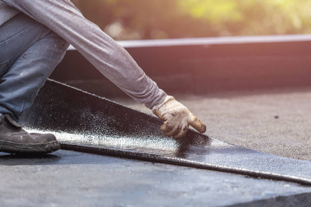 Professional Exterior Waterproofing technician working in Damascus, OR